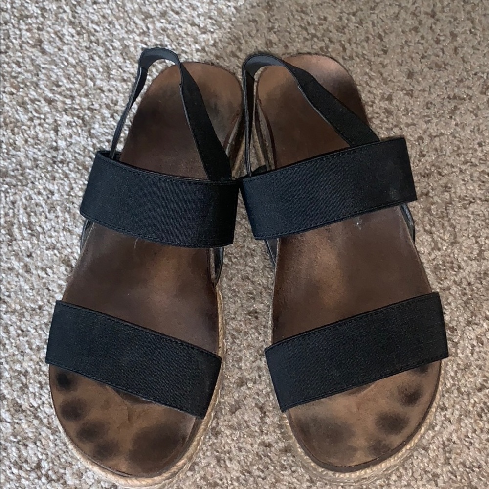 Madden girl black espadrilles
